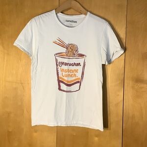 Maruchan Instant Lunch Ramen noodles white T-shirt, size small